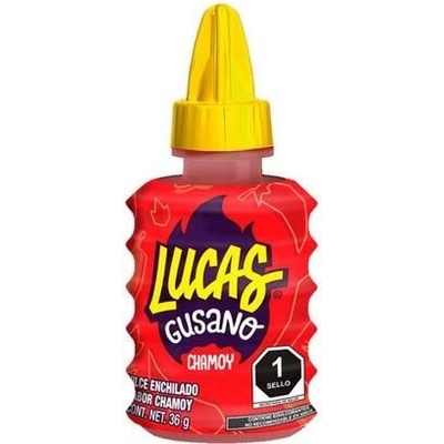 Lucas Gusano pálivé kapky s příchutí chamoy 36 g