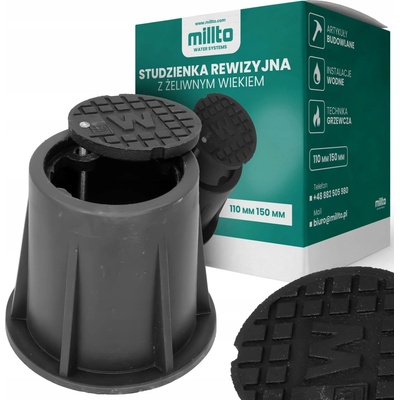 Kontrolní šachta Millto 110 mm/150 mm polypropylen-litina
