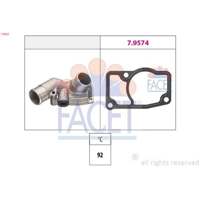 Termostat, chladivo FACET 7.8832
