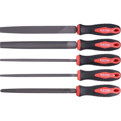 Sada dílenských pilníků, 200 mm, 5 ks AS200/2-5 AJAX 40995 – Zbozi.Blesk.cz