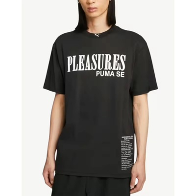 PUMA x Pleasure Typo Tee Black