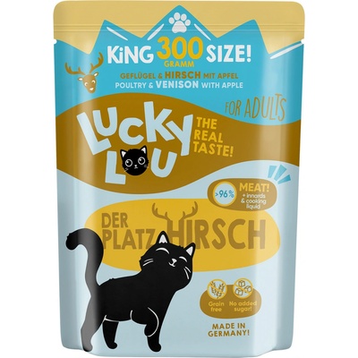 Lucky Lou Lifestage Adult Hydina a jeleň 300 g