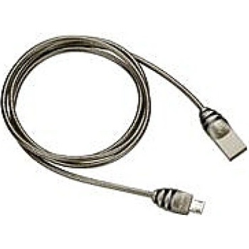 Canyon CNS-USBM5DG micro-USB / USB 2.0, 5V/2A, průměr 3,5mm, kovově opletený, 1m, tmavě-šedý