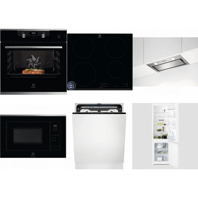 Set Electrolux KODEC75X2 + LIR60433B + LFG716X + LMS4253TMX + EEM69410L + LNT3LF18S