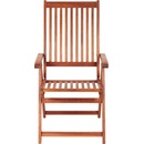 Petrashop 41820 Skládací zahradní židle 2 ks hnědé