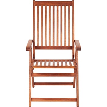 Petrashop 41820 Skládací zahradní židle 2 ks hnědé