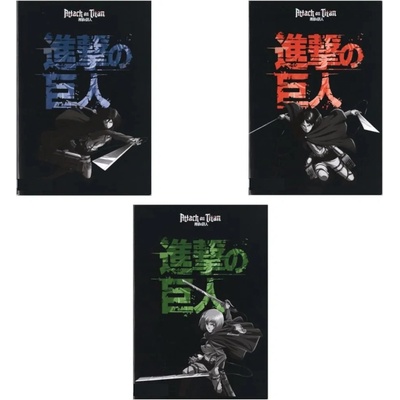 Тедрадка А4 Attack on Titan, 40 листа, Асортимент, 3 вида (72006)