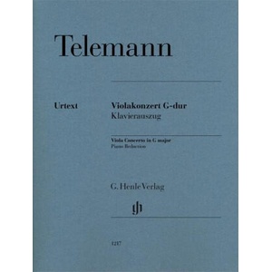 Viola Concerto G major | Georg Philipp Telemann, Phillip Schmidt (ISBN: 9790201812175)