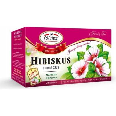 Expresný ovocný čaj Malwa Hibiskus 20x2 g