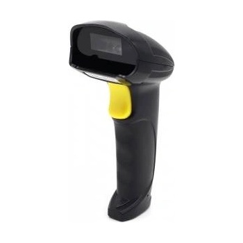 Qoltec 1D Laser Barcode Reader | 2D | Black