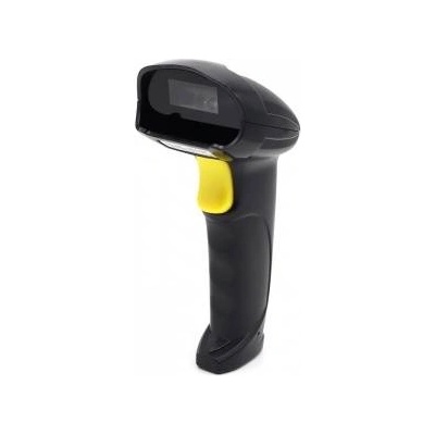 Qoltec 1D Laser Barcode Reader | 2D | Black