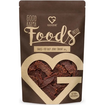 Goodie Grass-fed sušené hovězí maso Jerky Orient 50 g