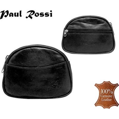 Kľúčenka Paul Rossi Kožená čierna