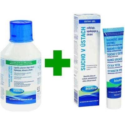 BioXtra ultra jemná 250 ml + BioXtra ústní gel 40 ml