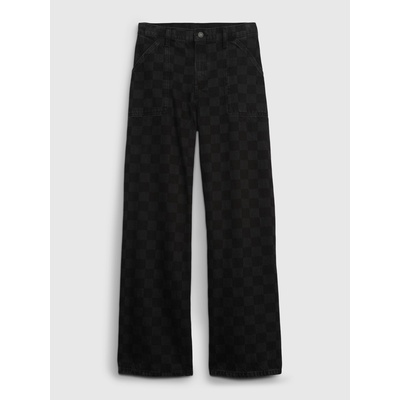 GAP Детски дънки wide stride GAP GAP | Cheren | Момичешки | 170
