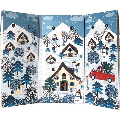 Basilur Advent tea calendar Santa´s Village 24 sáčků