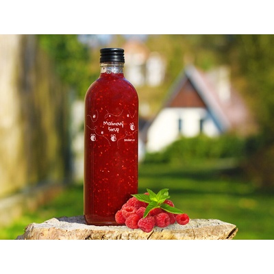 Bzukot Malinový sirup 0,5 l