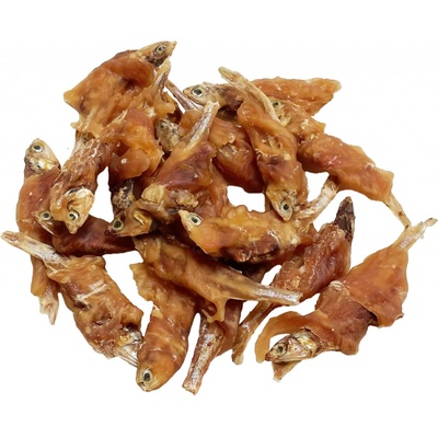 For Dogs and Cats Rybičky omatané kuřecím masem 80 g