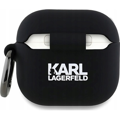 Karl Lagerfeld 3D Logo NFT Choupette Head Silikonové Pouzdro pro AirPods 4 KLA4RUNCHK – Zboží Živě