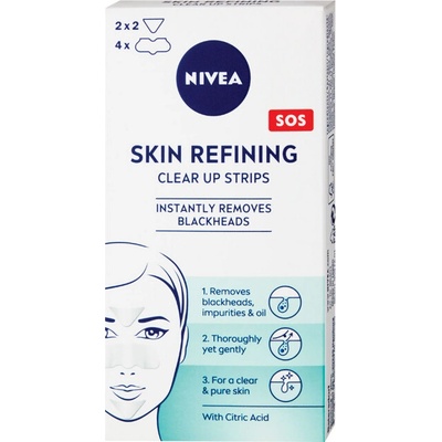 NIVEA ČISTIACE PLEŤOVÉ NÁPLASTI NA TVÁR 1BAL.