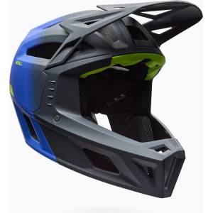 Bell Велосипедна каска Bell Full-Air MIPS grid electric blue