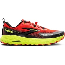 Brooks Cascadia 18 M Cherry Tomato/Lime/Black