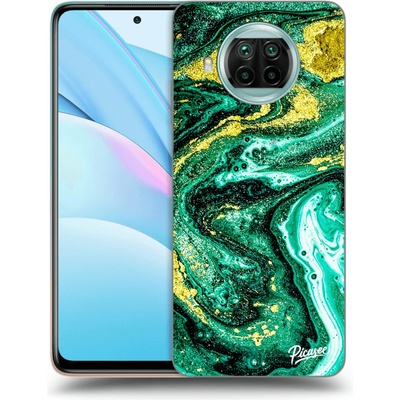 Pouzdro Picasee silikonové Xiaomi Mi 10T Lite - Green Gold čiré