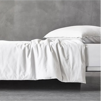 BOSS Памучен чаршаф с ластик BOSS BEBOSS White 90 x 200 cm (1058411)