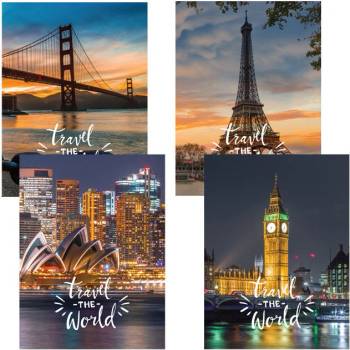 Тетрадка Junior Office-A А4 96 л. тв. к ред (1120057-58110A-HCA4-96-L-521335)