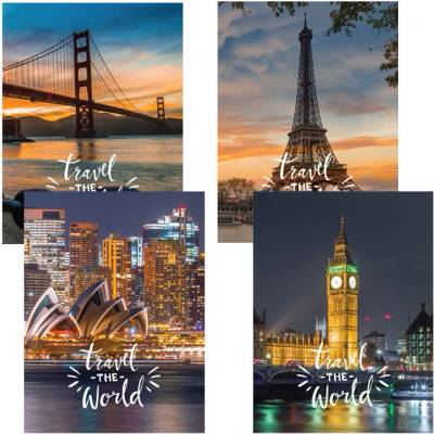 Тетрадка Junior Office-A А4 96 л. тв. к ред (1120057-58110A-HCA4-96-L-521335)