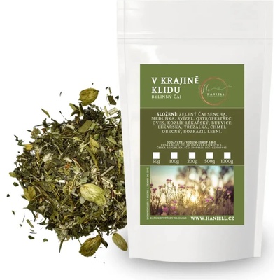 Haniell V krajine pokoja večerný bylinný čaj pre relax 100 g