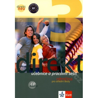 Direkt 3 neu učebnice + PS + 2 CD G. Motta B. Čwikowska O. Vomáčková