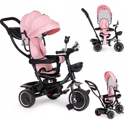 Ecotoys 1073 Čierna Ružová