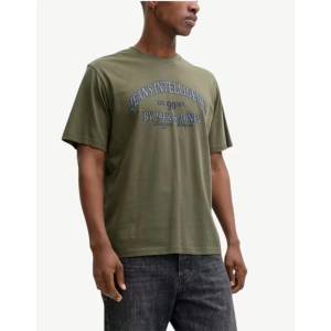 JACK & JONES Jjedenver Grephic Tee Ss O-Neck Sn Dusty Olive - magazinko