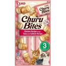 Inaba Churu Bites Cat mačacie maškrty s kuracím mäsom tuniakom a losom 3 x 10 g