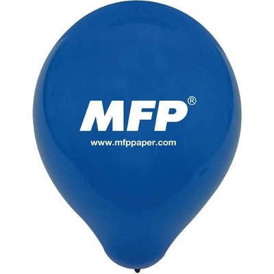 UNIPAP balónek reklamní 23 cm modrý standard 262589