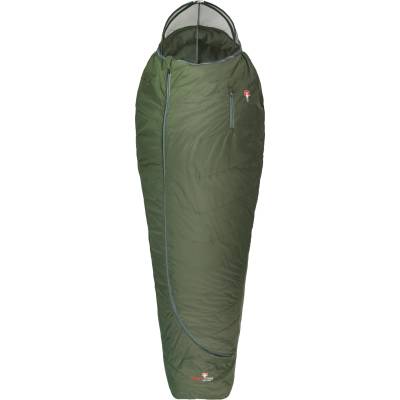Grüezi bag Синтетичен спален чувал Grüezi bag Biopod Wolle Survival Synthetic sleeping bag - Greenery - размер 185 cm (514-0866-0111)