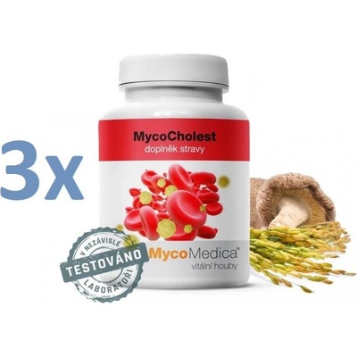 MycoMedica MycoCholest 3 x 120 kapsúl