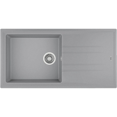 Teka Гранитна мивка, обръщаема, за шкаф 60 см Stone 60 L-TG СИВ МЕТАЛИК (М.1020.СМ)