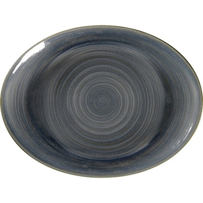 RAK Porcelain Spot tanier oválny 36 x 27 cm, sivomodrý SJDNNOP36-6