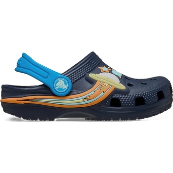Crocs Детски чехли Crocs Unisex Kids Cls UFO Lights Clogs - Navy