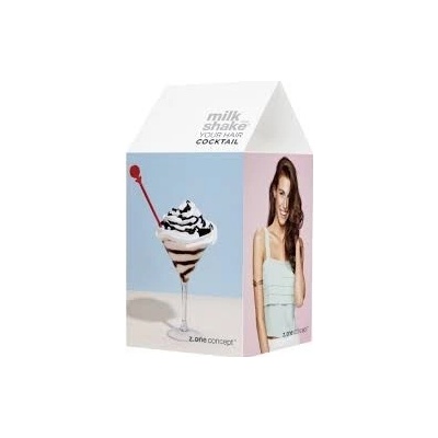 Milk Shake Cocktail Home Kit Clear hydratační pěna 100 ml + Direct Color Clear 100 ml dárková sada