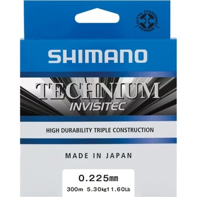 Shimano Mainline Line Technium Invisitec 300m 0,225mm 5,3kg