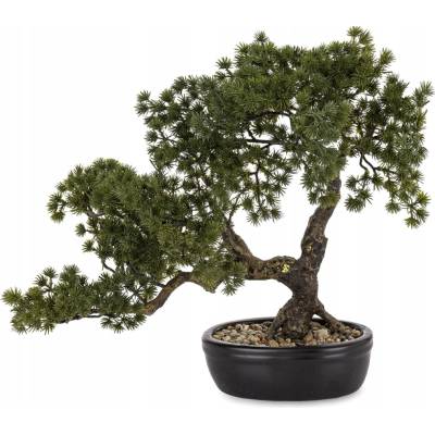 Dekorativní rostlina v květináči umělý květ stromek bonsai velký