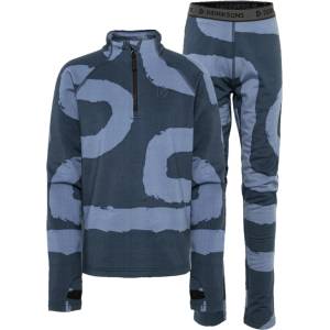 Didriksons Детско ски бельо Didriksons Kid's Yotta PR Set Ski underwear - Path Mountain Blue - размер 170 (714-1691-0516)