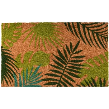 ESSCHERT DESIGN BEST FOR BOOTS s tropickými listy hnědo-zelená 75 x 45 cm