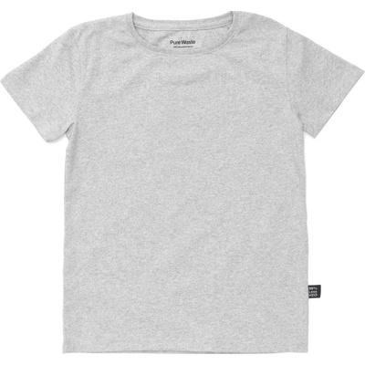 Pure Waste Tričko KDTS krátký rukáv dětské COT74KDTS077ub-grey melang
