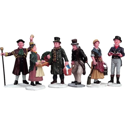 Figúrky Lemax 92356 Figúrky dedinských ľudí 6 dielny set