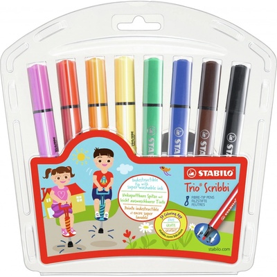 Stabilo Trio Scribbi 368 8ks – Zboží Živě