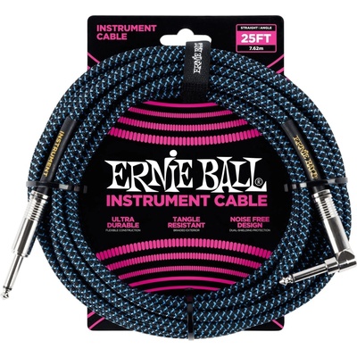 Ernie Ball P06060 7, 5 m Директен - Ъглов Инструментален кабел (P06060)